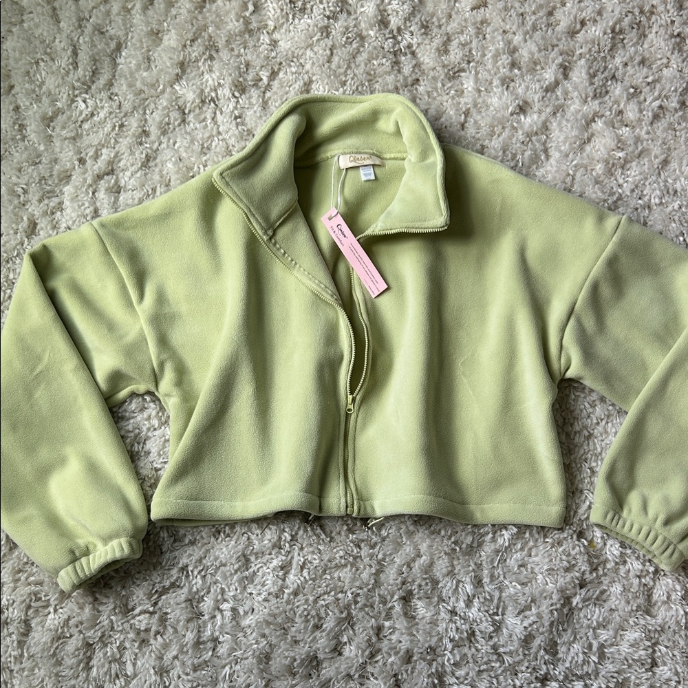 Green Fleece Jacket